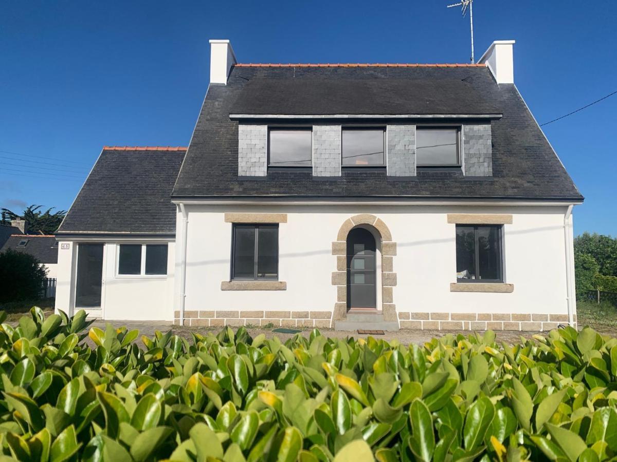 La Maison Des Sables Blancs Loctudy Esterno foto